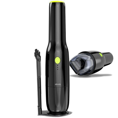 Absob Slim Cordless Handheld Vacuum Cleaner, Mini Portable Car Vac Ultra-Lightweight at 1.2 Pounds with Powerful Suction for Vehicle Interior, Pet Hair, Carpet, Sofa, Desk, Keyboard