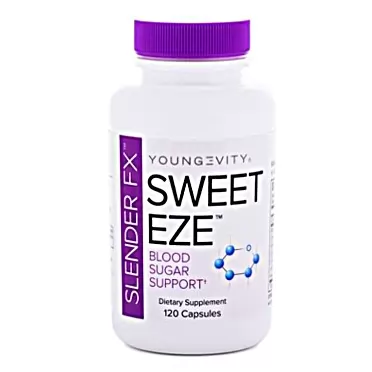 Young evity Slender FX™ Sweet EZE™ with chromium vanadium & herbs - 120 caps