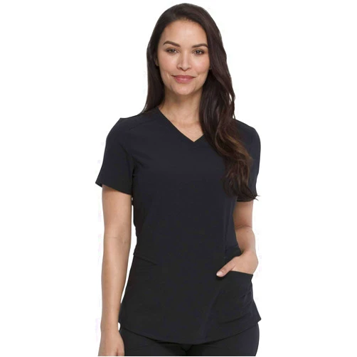 Dickies Retro Women Scrubs Top Mock Wrap DK780