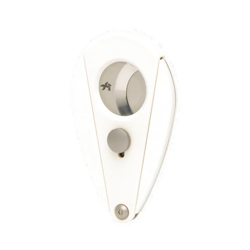 Xikar Xi2 Cigar Cutter with 440 Stainless Steel Blades with Rockwell C Rating of 57, Pearl White