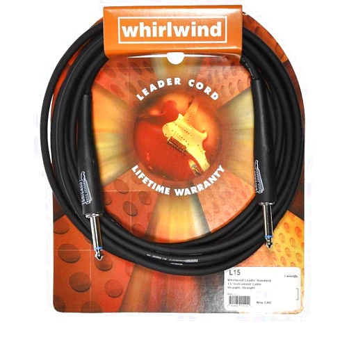 SNUNGPHIR Whirlwind Leader Standard 15' Instrument Cable Straight/Straight