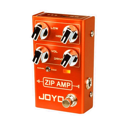 JOYO Overdrive Pedal R Series OD Pedal Rock Compression Tone with Gain COMP for Electric Guitar Effect (ZIP AMP R-04)