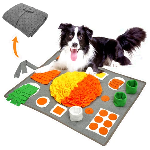 YEAKOO Snuffle Mat for Dogs, 23.5