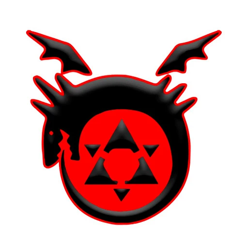 Bargain Max Decals Full Metal Red Alchemist Anime Homunculus Window Laptop Car Sticker 5.5