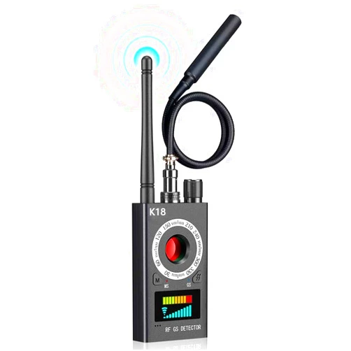 ALLRIER Anti Spy Detector, Hidden Camera Detector & RF Finder, Bug Detector, Wireless Hidden Camera Detector for GPS Tracking GSM Listening Device Finder