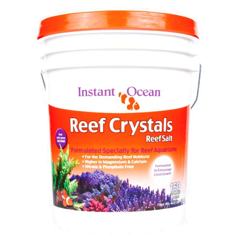 Instant Ocean Reef Crystals Reef Salt, Formulated Specifically For Reef Fish Tank Aquariums