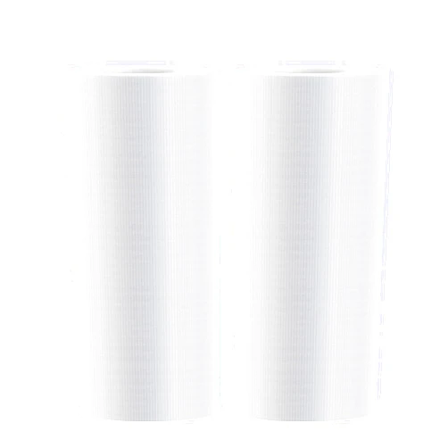 Seneme (2 Pack / 8 in x 50 yd Roll) Water Soluble Stabilizer for Embroidery Topping Film, Seneme 35um Clear Embroidery Stabilizers - Wash Away Embroidery Stabilizer for Machine Embroidery Stabilizer