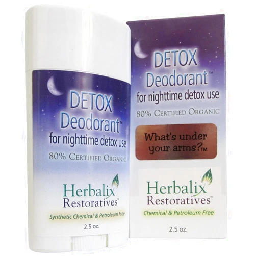 Herbalix Restoratives TRR Enterprises Nighttime Detox Cleansing Deodorant, 2.5 Ounce