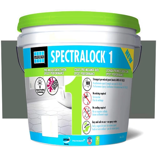 LATICRETE SPECTRALOCK® 1 Pre-Mixed Grout #60 Dusty Grey