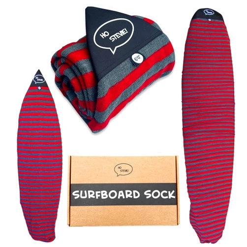 Ho Stevie! Surfboard Sock Cover - Light Protective Bag for your Surf Board [Choose Size and Color]