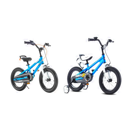 Royalbaby Freestyle Kids Bikes Bundle with 16 Inch and 14 Inch Wheels, Blue