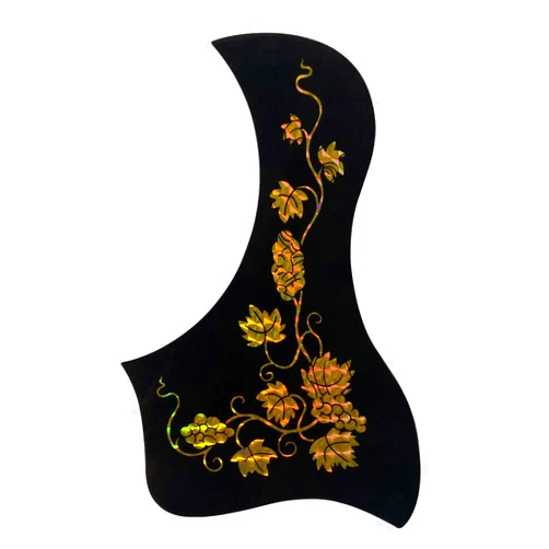 Fuqinghua Custom New Great-quality Taylor Style Acoustic Guitar Pickguard(Laser Gold)