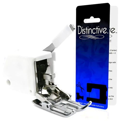 Distinctive Even Feed Walking Sewing Machine Presser Foot - Fits All Low Shank (Top-Loading Drop-In Bobbin Machines Only) Singer, Brother, Babylock, Janome, White, Juki, New Home, Necchi, Elna + More!
