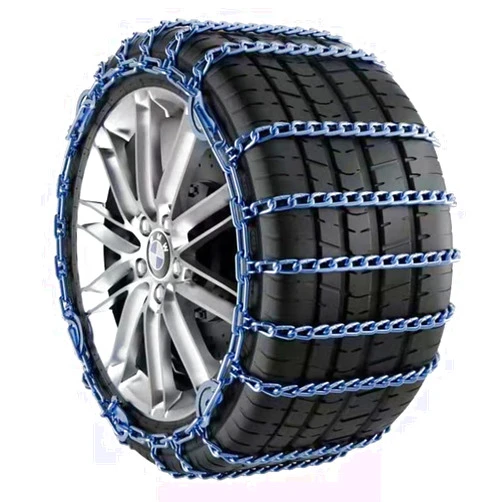 PAXLBF Snow Chains for Car Tires, 5.7mm Road Tire Snow Chain, Snow Chains for Tires, Snow Tire Chains, for Sedans/SUVs/Vans/Pickup Trucks 265/65R17
