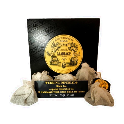 Mariage Frères Mariage Freres - WEDDING IMPÉRIAL (TB950) - 30 Muslin Tea Sachet / bags