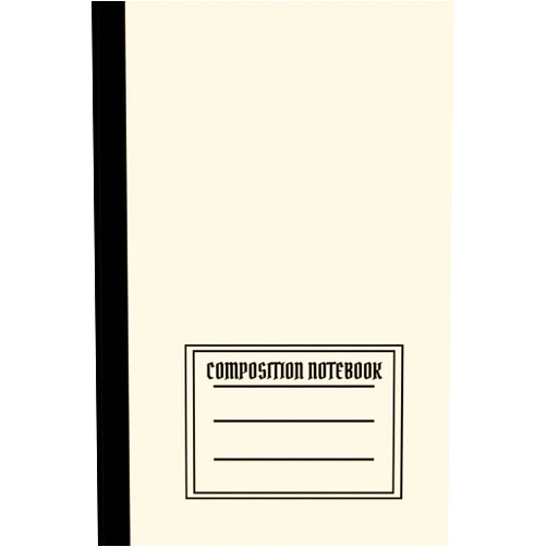 SEBASTIAN OSBORNE Simple Composition Notebook Diary: Soft Cover Lined 110 Pages Subject Journal Back to school