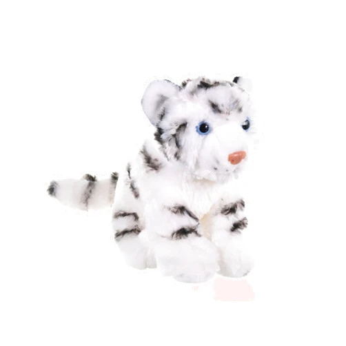 Wild Republic White Tiger Plush, Stuffed Animal, Plush Toy, Gifts for Kids, Cuddlekins 8 Inches,Multicolor