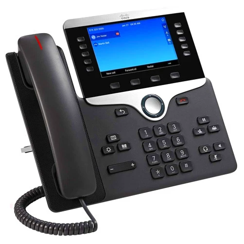 CISCO 8841 VoIP Phone (Renewed) (Power Supply Not Included)