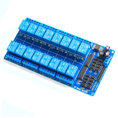 SainSmart 16-Channel 12V Relay Module Board for Arduino DSP AVR PIC ARM