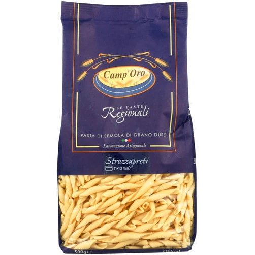 Camp'Oro Strozzapreti Pasta Pack of 4 Bag