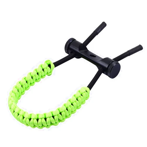 SOPOGER Archery Bow Wrist Sling Adjustable Hunting Wrist Strap Braided for Compound Bow Target Shooting Accessories