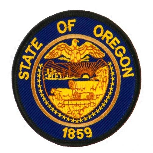 World Flags Direct State Seal Patch Round 3