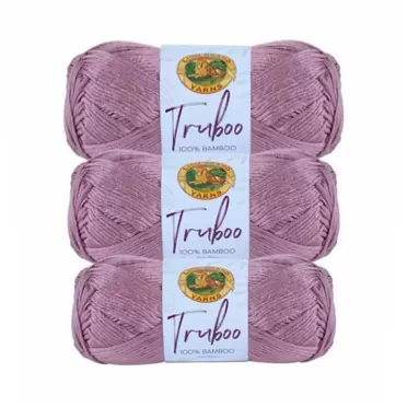 Lion Brand Yarn (3 Pack) Lion Brand Yarn Truboo Yarn, Mushroom 3 Pack Mushroom