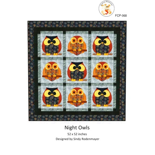 QuiltWoman.com Quilt Woman.com Night Owls Pattern, None