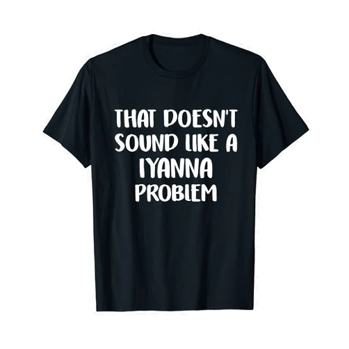 Retro Gift For Women Gift For IYANNA IYANNA Personalized Cute Flower Girls IYANNA Name T-Shirt