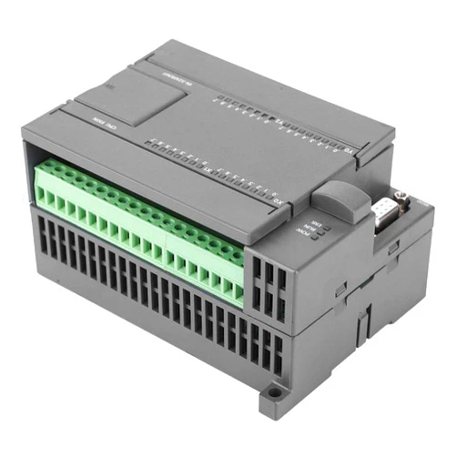 Oumefar 4-Way DC24V Logic Controller PLC Industrial Control Board FX1N-32MT 100 Industrial Control Board Programmable for Industrial Manufacturing