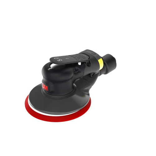 3M Random Orbital Sander, Xtract Pneumatic 88957, 6 in, Self-Generated Vacuum, 3/32 in Orbit, Ergonomic and Lightweight ROS, 209W Motor, Dust Extraction