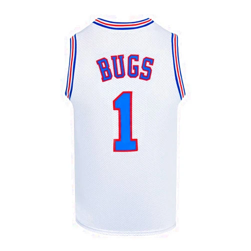 CNALLAR Youth Basketball Jersey Bugs #1 Lola #10 Space Movie Jersey Boys Sport Shirts S-XL