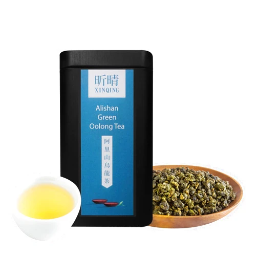 XINQING Xin Qing Taiwan Alishan Oolong Tea Tea Alishan Tea Taiwan High Mountain Oolong Tea Taiwan Gaoshan Ulong Tea Oolong Tea Loose Leaf oolong Tea 150g