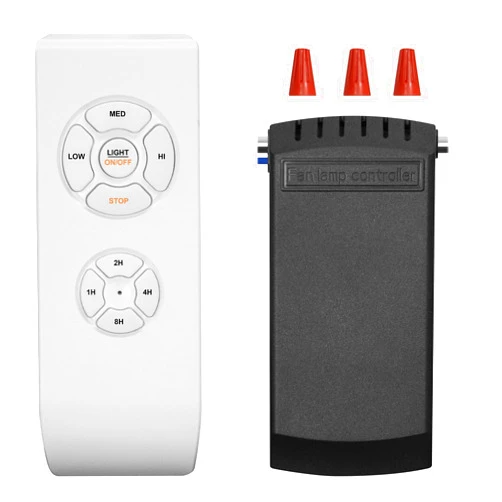 CLUGOJ Universal Ceiling Fan Remote Control Kit:3-in-1 Ceiling Fan Light Timing & Speed Remote for Harbor Breeze/Hunter/Honeywell/Westinghouse/Other Ceiling Fan lamp