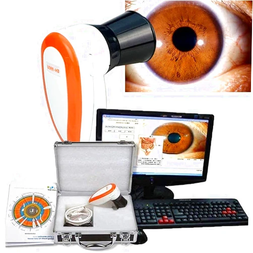YXCUSAM Iris Analyzer, 30x Iris Magnifier, Multi-Function Iris Camera for Skin/Hair/Iris Detection