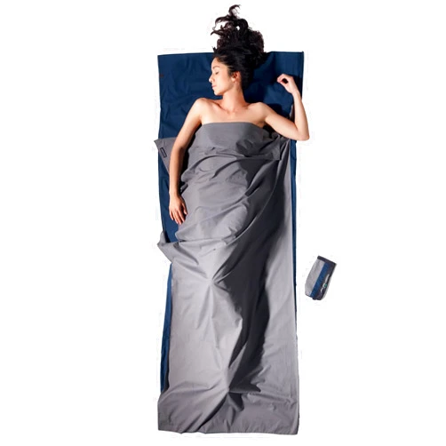 COCOON - Premium - TravelSheet - - Cotton - Tuareg Elephant Grey - Regular
