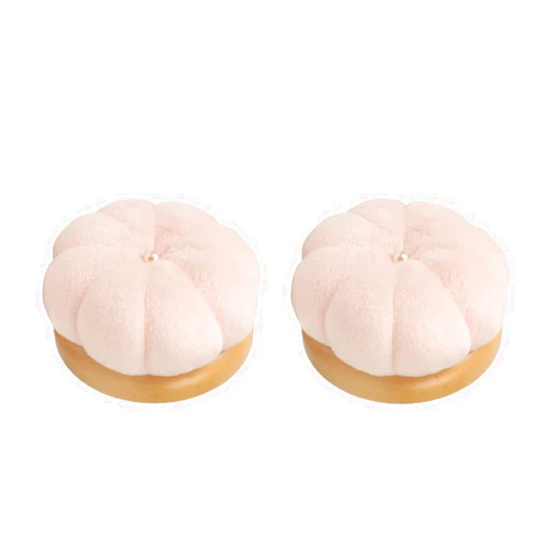 Hilltian 2 PCS Pin Cushion for Sewing, Wooden Base Sewing Pincushion Cute Pins Holder for Sewing Quilting