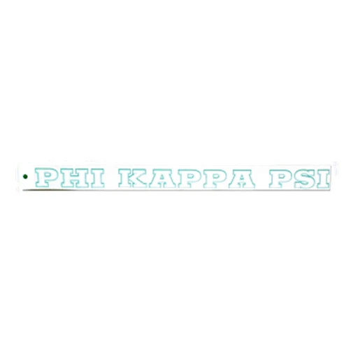 Greekgear Phi Kappa Psi Long Window Decal