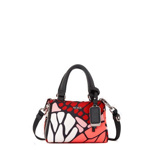 TUMI Voyageur Valetta Micro Tote Small Swallowtail Print