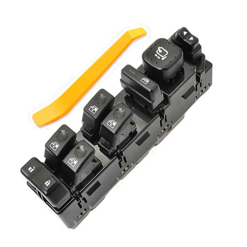 CNPAPC 15883320 Front Driver Side Power Window Switch with Folding Mirror Switch Compatible with 2003-2007 Chevy Silverado Avalanche GMC Cadillac Yukon Escalade Tahoe Replaces# 920-020 DWS-241