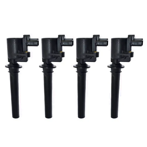 Meagez 6G33-12A366-CA Ignition Coil Compatible with Aston Martin AM05 2008-2010 Replaces# 6G3312A366CA 9G33-12A366-AA (4 pcs)