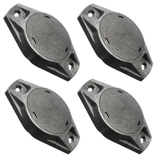 Elevation Lab TagVault™ AirTag Universal Mount - The AirTag Everything Mount | IP69 Waterproof, Security Tool, Discreet (4 Pack)