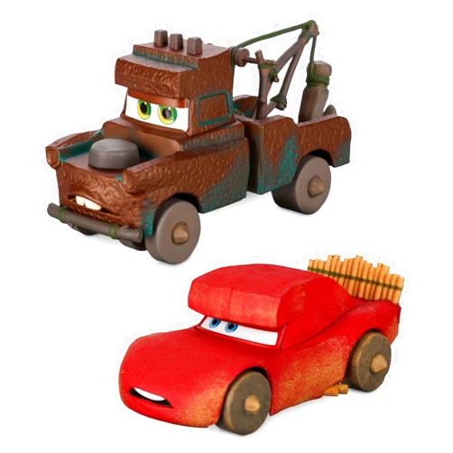 Disney Lightning McQueen and Tow Mater Die Cast Set – Cars on The Road