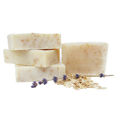 Scenter of the Mind - the original Natural Handmade Vegan Soap, Soothing Lavender Oatmeal 4-Pack by Scenter of the Mind