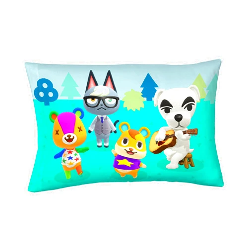 Franco Kids Bedding Super Soft Microfiber Pillowcase, 20 in x 30 in, Animal Crossing