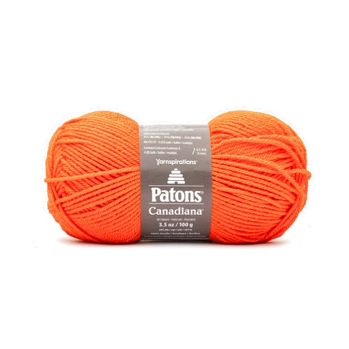 Spinrite Patons Canadiana Yarn - Solids-Pumpkin