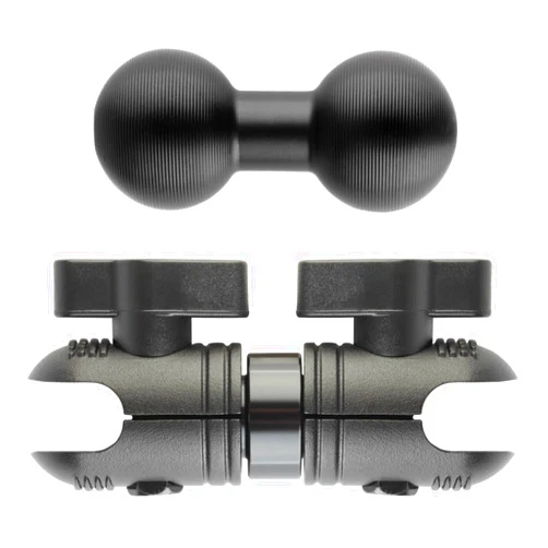 Bulletpoint Drop-Down Lower Phone Placement Kit 20mm-20mm Connector with 1cm Mounting Arm for Vehicle Phone Mounts