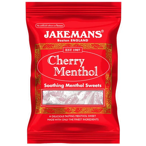 Jakemans Cherry Bags 100g (Pack of 10)