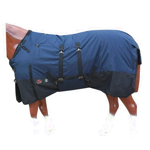 HILASON 1200D Winter Waterproof Poly Horse Blanket Belly Wrap | Horse Blanket | Horse Turnout Blanket | Horse Blankets for Winter | Waterproof Turnout Blankets for Horses | Blankets for Horses 72 in