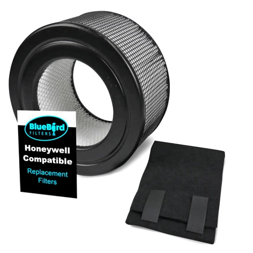 BlueBird Filters HEPA Filter & Carbon Pre Filter Kit for Air Purifier Honeywell Model 10500 (EV-10) 17000 17000-S 17005 OEM Part Number 20500